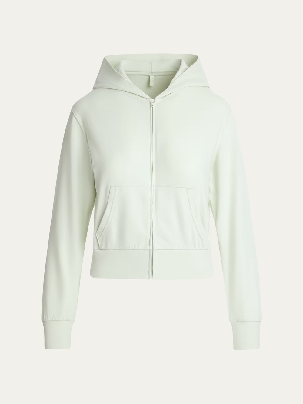 SKIMS Light Mint Full-Zip Hoodie